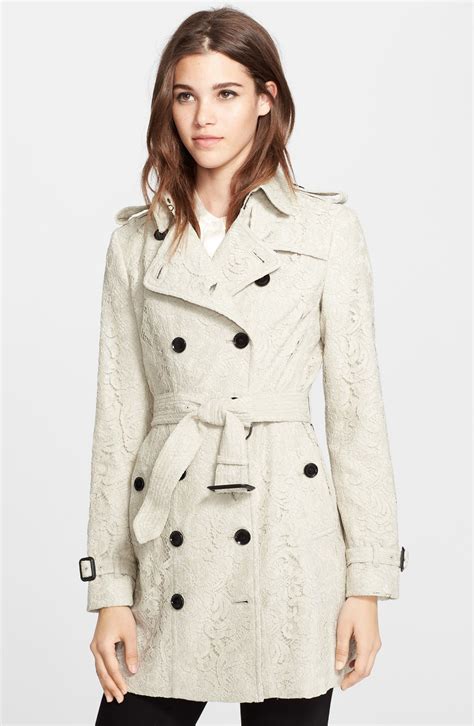 burberry lace trench sale|Burberry raincoat women's sale.